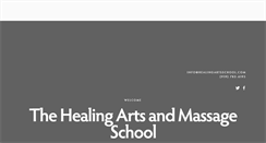 Desktop Screenshot of healingartsschool.com